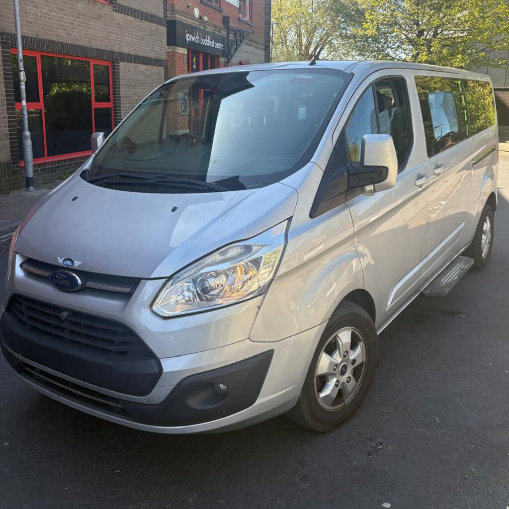 Ford Minibus in Silver from Woodbridge Cars, Transfers in Suffolk